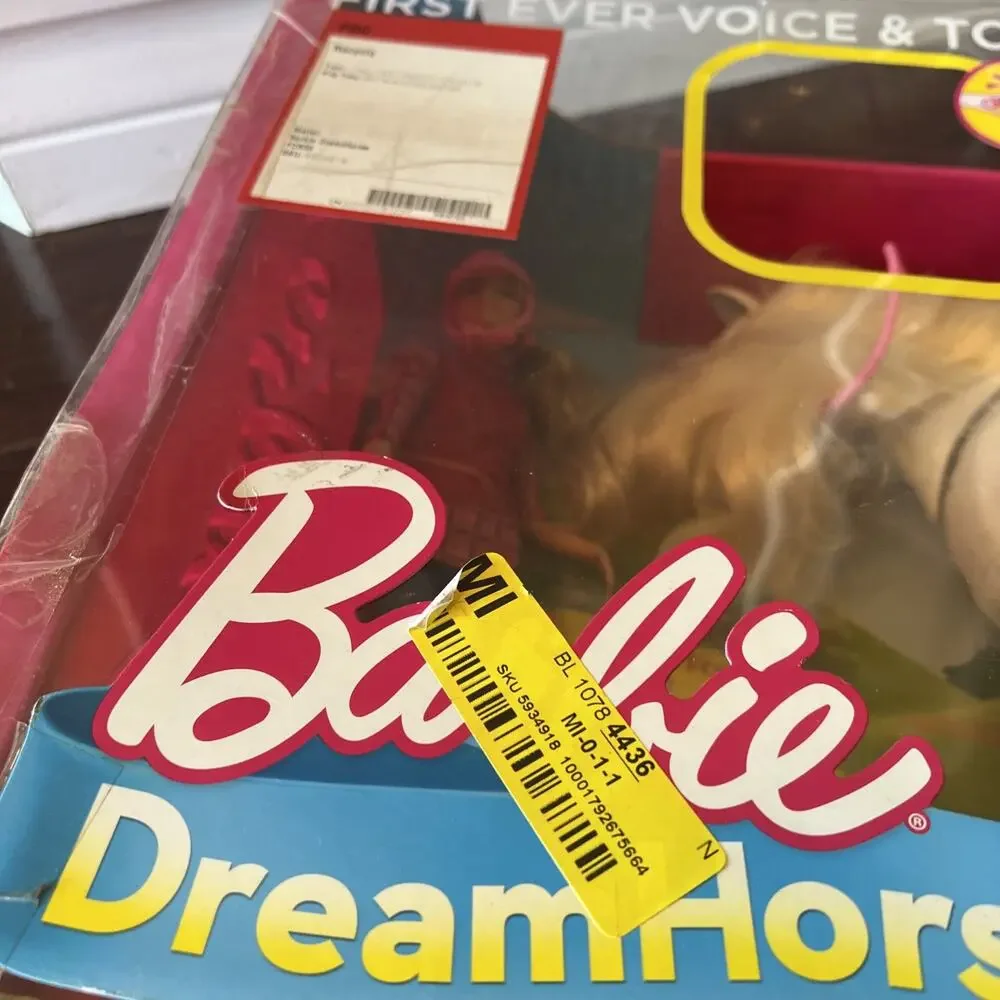 Mattel BARBIE Dream Horse VOICE ACTIVATED Blonde Barbie Doll Set NIB NEW Blonde